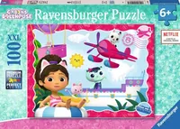 Ravensburger Puzzle Gabby's Dollhouse – Katzenabenteuer - Motiv: Film / Comic - Altersempfehlung ab: 6 Jahren - Tiefe: 49 cm - Eigenschaften: Keine Eigenschaft - Zertifikate: Keine Zertifizierung - Breite: 36 cm