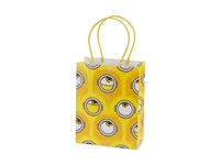 PARTYDECO Geschenktüten 12x15.5x6cm TNS10 Minions gelb, 6 Stück