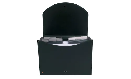 EXACOMPTA EXACTIVE Exacase 330x0250mm 55934E schwarz 13 Fächer