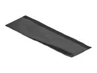 Gewebeschlauch mit Klettverschluss hitzebeständig 10 m x 20 mm schwarz