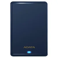 ADATA Externe Festplatte HV620S 2 TB - Stromversorgung: Per Datenkabel - Speicherkapazität: 2 TB - Speicherverschlüsselung: Keine - Detailfarbe: Blau - Dateisystem: NTFS (Windows) - Schnittstellen: USB 3.1