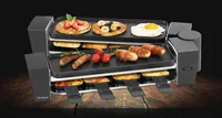 Trisa Raclette & Brunch raclette grill 8 person(s) 1500 W Black