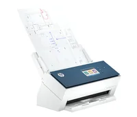 HP ScanJet Enterprise Flow N9000 sn1 Alimentation feuille à feuille de scanner 600 x 600 DPI A3 Bleu, Blanc