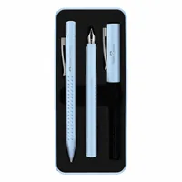 Faber-Castell 201524 Set di penne Azzurro 2 pz