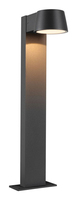 Paulmann LED Pollerleuchte Capea 230 V Anthrazit - Dimmbar: nicht dimmbar - Lichtfarbe: Warmweiss - Zusätzliche Ausstattung: Keine - Farbtemperatur Kelvin: 2200 K - Leuchtenfarbe: Anthrazit - Lichtausbeute: 96.7 lm/W