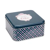 Städter Vorratsdose All you need is cake 2.1 l, Mehrfarbig - Produkttyp: Vorratsdose - Materialtyp: Metall - Material: Weissblech - Detailfarbe: Mehrfarbig - Set: Nein - Verpackungseinheit: 1 Stück