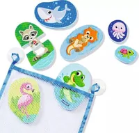 play+ Mein erstes Bade-Puzzle: Tiere - Altersempfehlung ab: 12 Monaten - Material: Diverse - Nachhaltigkeit: FSC® - Detailfarbe: Mehrfarbig
