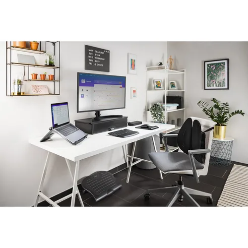 KENSINGTON ErgoSoft Wrist Rest For Slim Compact Keyboards Black