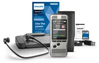 Philips Diktiergerät Starter Set DPM6700 - Kapazität Wattstunden: 3.7 Wh - Produkttyp: Diktierlösungen Zubehör - Diktiergerät