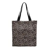 House Nordic Ava Cotton, Polyester Black, Brown Woman Tote bag