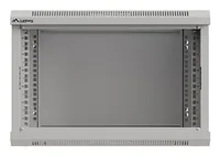 LANBERG 19"" 6U 540x350 Wandgehäuse Glastür FlatPack gr
