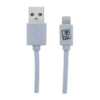 2GO USB Lade-Datenkabel Lightning 1m weiß in PET-Box