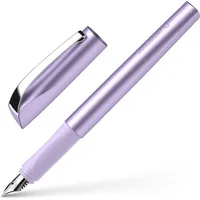 Schneider Füllfederhalter Ceod Shiny M Lila - Strichstärke: Medium (M) - Set: Nein - Verpackungseinheit: 1 Stück - Schriftfarbe: Blau - Anwender: Studenten - Büro - Heimanwender - Erwachsene - Stiftfarbe: Lila