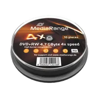 MediaRange DVDRW 4x 10pcs Spindel