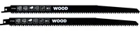 kwb 571120 Reciprocating saw blade High carbon steel (HCS) 2 pc(s)