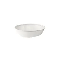 Duni Atlantis-Schale 55 Stück - Materialtyp: Pflanzliche Faser - Detailfarbe: Beige - Weiss - Material: Zuckerrohrpulpe (Bagasse)