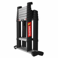 Telesteps Teleskopleiter Combi Line 2.3 m 7 Stufen - Höhe: 230 cm - Belastbarkeit: 150 kg - Produkttyp: Stehleiter - Anzahl Stufen: 7 ×