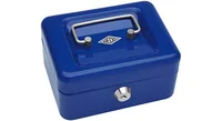 WEDO Geldkassette 5 Fächer, Blau - Produkttyp: Geldkassette - Widerstandsfähigkeit: Keine Angabe - Detailfarbe: Blau