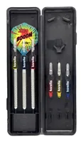 Karella Steeldart Comic Line CL-1 22 g, 3 Stück - Nachhaltigkeit: Nicht angegeben - Dart Art: Steel Dart - Detailfarbe: Mehrfarbig - Material: Messing - Gewicht: 22 g