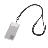 Mobilis Universal Removable Lanyard -75cm- Black - Soft Bag
