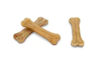Beeztees Kauknochen Rinderhaut, 11 cm, 3 Stk. - Tierbedürfnis: Zahnpflege & Atem - Geschmacksrichtung: Rind - Fleischsorte: Rind - Packungsgrösse: 3 Stück - Produkttyp: Ergänzungsfutter - Tierart: Hund