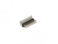 Stiftleiste 10 Pin, Rastermaß 2,54 mm, 2-reihig, gewinkelt, 5 Stück