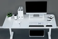Leitz Handgelenkauflage WOW Schwarz - Eingabegeräte: Tastatur