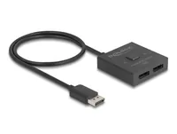 DisplayPort Switch 2 > 1 bidirektional 8K