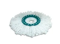 Leifheit Ersatzkopf Mop Clean Twist Grün/Weiss - Detailfarbe: Grün - Weiss - Material: Mikrofaser