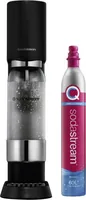Sodastream Wassersprudler Enso Schwarz - Passender Zylinder: 60 l - Im Lieferumfang enthaltene Flaschen: 1 - Detailfarbe: Schwarz - Breite: 16.1 cm - Höhe: 45 cm - Tiefe: 27.2 cm