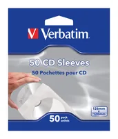 CDDVD-Hüllen Papier 50er Pack Verbatim