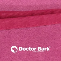 Doctor Bark 203401-501 Hunde-/Katzenwurfdecke Hund Fleece, Baumwolle Pink