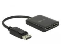 DeLOCK DisplayPort 1.4 Splitter 1 x DisplayPort to 2 x HDMI MST