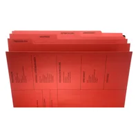 Pagna Personalakte A4 Rot - Typ: Personalakte - Ausstattung: Taben - Detailfarbe: Rot - Material: Karton