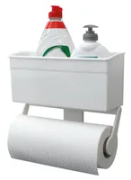 Eurotrail Papierrollen-Halter mit Saugnäpfen Weiss - Farbe: Dunkelgrau - Zubehör zu: Wohnwagen/Van