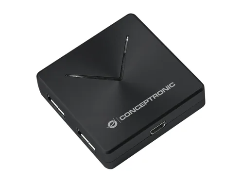CONCEPTRONIC 4-Port Hub USB-A3.0Mini-B ->4xA3.0 o.Netz. sw