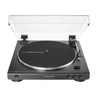 Audio-Technica Plattenspieler AT-LP60XBK Schwarz - Detailfarbe: Schwarz - Plattenspieler Antriebsart: Riemenantrieb - Platte Geschwindigkeit: 45 U/min - 33? U/min - Tonabnehmer: Dabei - Tonarm: Gerade - Anwender: Fortgeschrittene - Anfänger