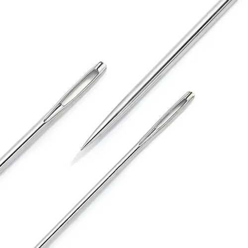 Prym Stopfnadel Nr. 5/0-1/0, 6 Stück - Verpackungseinheit: 6 Stück - Detailfarbe: Silber - Produkttyp: Stopfnadel