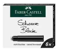 Faber-Castell Tintenpatronen Standard schwarz