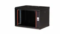 Equip 19 Netzwerkschrank Glastür PM 600x450mm 7HE schwarz