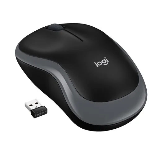 Logitech Mouse M185 Wireless Swift Grey INT Deutschland und Osteuropa Verpackung