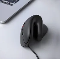 Equip Ergonomische Maus USB-A-C Stker 1.80m Rechts schwarz