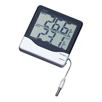 TFA Dostmann Thermometer Digital - Detailfarbe: Schwarz - Anwendungsbereich: Temperaturmessung - Typ: Thermometer