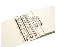 Leitz Ringbuch Standard 4 cm, Weiss - Papierformat: A4 - Anzahl Ringe: 4