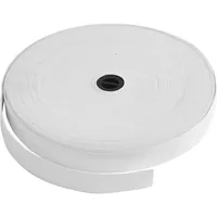 Creativ Company Elastikband 20 mm x 25 m, Weiss - Verpackungseinheit: 1 Stück - Detailfarbe: Weiss - Produkttyp: Elastikband
