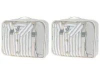 KOOR Kleiderbeutel Reesa, Grösse L, 2er-Pack, Beige - Gewicht: 70 g - Volumen: 10 l - Farbe: Beige - Sportart: Outdoor