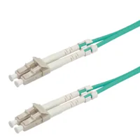 VALUE LWL-Kabel 50/125um OM3 LC/LC trkis 3m