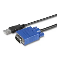 StarTech KVM Console to Laptop USB 2.0 Portable Crash Cart Adapter with File Transfer & Video Capture - Portable KVM Console