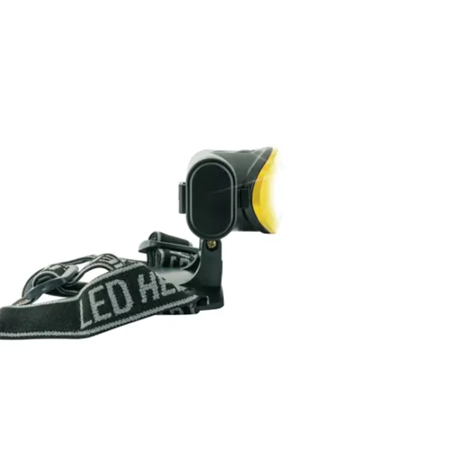 Schwaiger LED Stirnlampe 120 Lumen SchwarzGelb