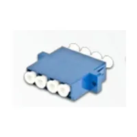 Lightwin LWL-Kupplung Singlemode LC – LC, OS2, 4-Fasern - Detailfarbe: Blau - Faserqualität: OS2 - Glasfaser Ausführung: 4-Fasern - Anschluss LWL 1: LC - Anschluss LWL 2: LC